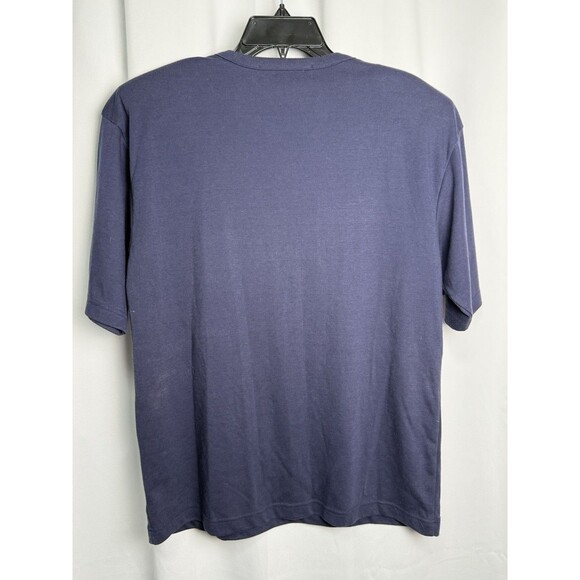 Vintage Victoria Harbour Embellished Nautical Anchor Navy Pullover Top Sz Large - Picture 6 of 6